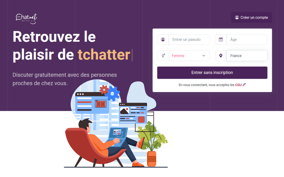 tchat gratuit sans inscription